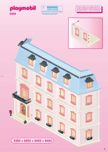 Mode d’emploi Playmobil set 6454 Accessories Pièce supplémentaire pour maison traditionnelle