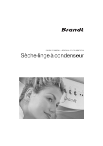 Mode d’emploi Brandt ETE6506F Sèche-linge