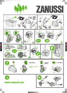 Manual de uso Zanussi ZAN3341 Aspirador