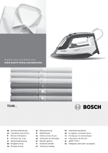 Manual Bosch TDI953222V Iron