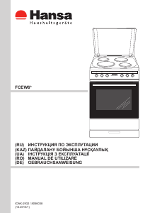 Manual Hansa FCEW63020 Aragaz