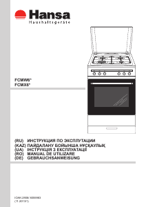 Manual Hansa FCMW68040 Aragaz
