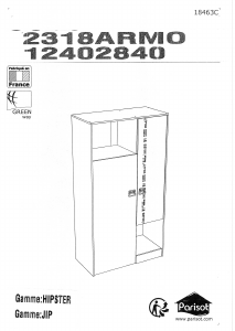 Mode d’emploi Leen Bakker Jip Armoire