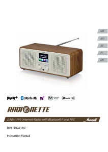 Manual Radionette RMESDIWO16E Radio