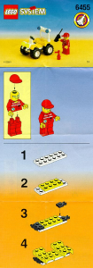Handleiding Lego set 6455 Space Port Simulatiestation
