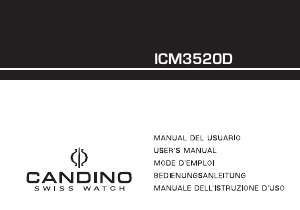 Bedienungsanleitung Candino C4603 Titanium Armbanduhr