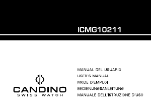 Bedienungsanleitung Candino C4519 Armbanduhr