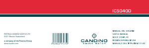 Mode d’emploi Candino C4431 Montre