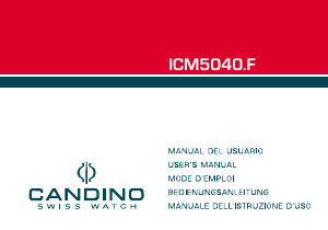 Handleiding Candino C4476 Sport Chronos Horloge