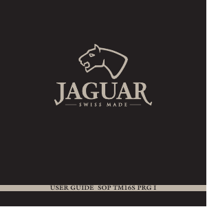Mode d’emploi Jaguar J658 Montre