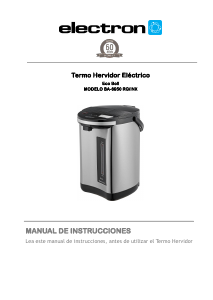 Manual de uso Electron BA-6950 INX Hervidor