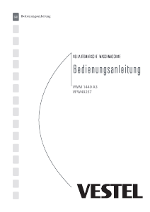 Bedienungsanleitung Vestel VWM 1449 A3 Waschmaschine
