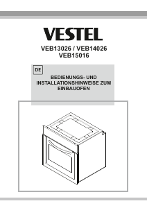 Manual Vestel VEB15016 Oven
