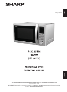 Handleiding Sharp R-322STM Magnetron