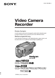 Bedienungsanleitung Sony CCD-TR730E Camcorder