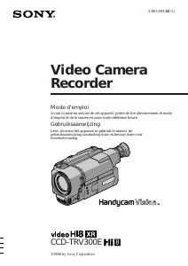 Mode d’emploi Sony CCD-TRV300E Caméscope
