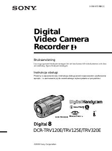 Bruksanvisning Sony DCR-TRV125E Videokamera