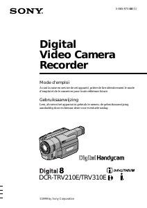 Mode d’emploi Sony DCR-TRV310E Caméscope