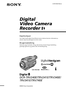 Brugsanvisning Sony DCR-TRV340E Videokamera
