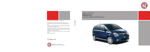 Bruksanvisning Vauxhall Meriva (2007)