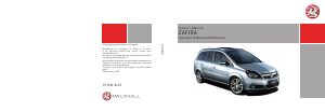 Bruksanvisning Vauxhall Zafira (2007)