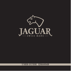 Mode d’emploi Jaguar J630 Montre