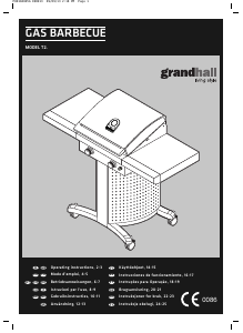 Manual Grand Hall T2 Barbecue