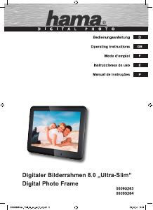 Handleiding Hama 00095264 Ultra-Slim Digitale fotolijst