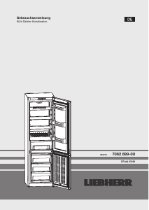 Bedienungsanleitung Liebherr CP 4313 Kühl-gefrierkombination