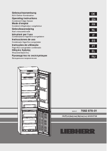 Bedienungsanleitung Liebherr CNPel 4813 Kühl-gefrierkombination