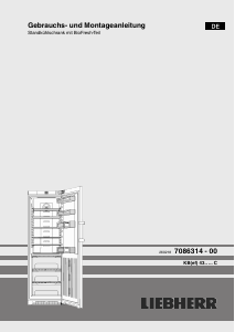 Bedienungsanleitung Liebherr KB 4310 Kühlschrank