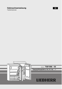 Bedienungsanleitung Liebherr T 1504 Kühlschrank