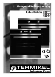 Bedienungsanleitung Termikel BO 6131 Backofen