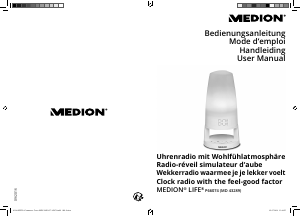 Handleiding Medion LIFE P66074 (MD 43289) Wake-up Light