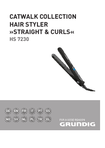 Bedienungsanleitung Grundig HS 7230 Haarglätter