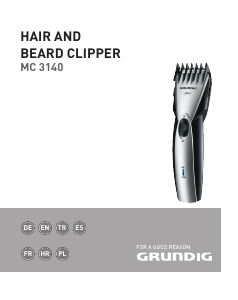 Bedienungsanleitung Grundig MC 3140 Bartschneider