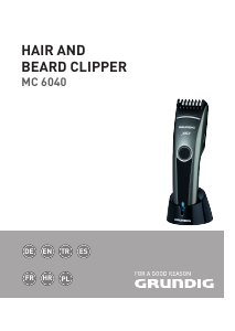 Bedienungsanleitung Grundig MC 6040 Bartschneider