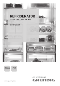 Manual Grundig GKNR 16826 XP Fridge-Freezer