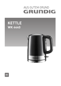 Bedienungsanleitung Grundig WK 4440 Wasserkocher