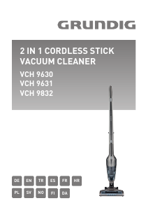 Manual Grundig VCH 9630 Vacuum Cleaner