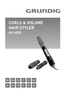 Εγχειρίδιο Grundig HS 6820 Στυλιστικό μαλλιών