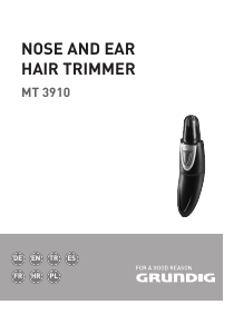 Bedienungsanleitung Grundig MT 3910 Nasenhaartrimmer