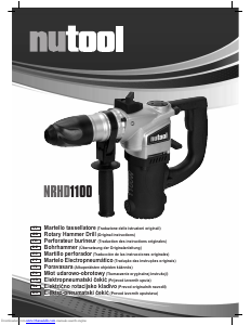 Priročnik Nutool NRHD1100 Rotacijsko kladivo