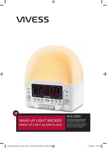 Bruksanvisning Vivess WUL10001 Wake-up light