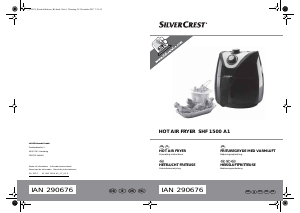 Manual SilverCrest SHF 1500 A1 Deep Fryer
