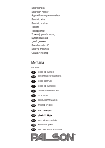 Manual Palson 30397 Contact Grill