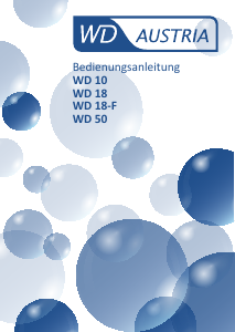 Bedienungsanleitung WD Austria WD 18 Luftentfeuchter