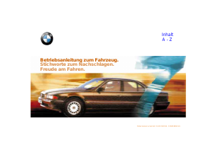 Bedienungsanleitung BMW 728iL (1999)