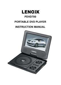 Handleiding Lenoxx PDVD700 DVD speler