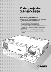 Bedienungsanleitung Casio XJ-560 Projektor